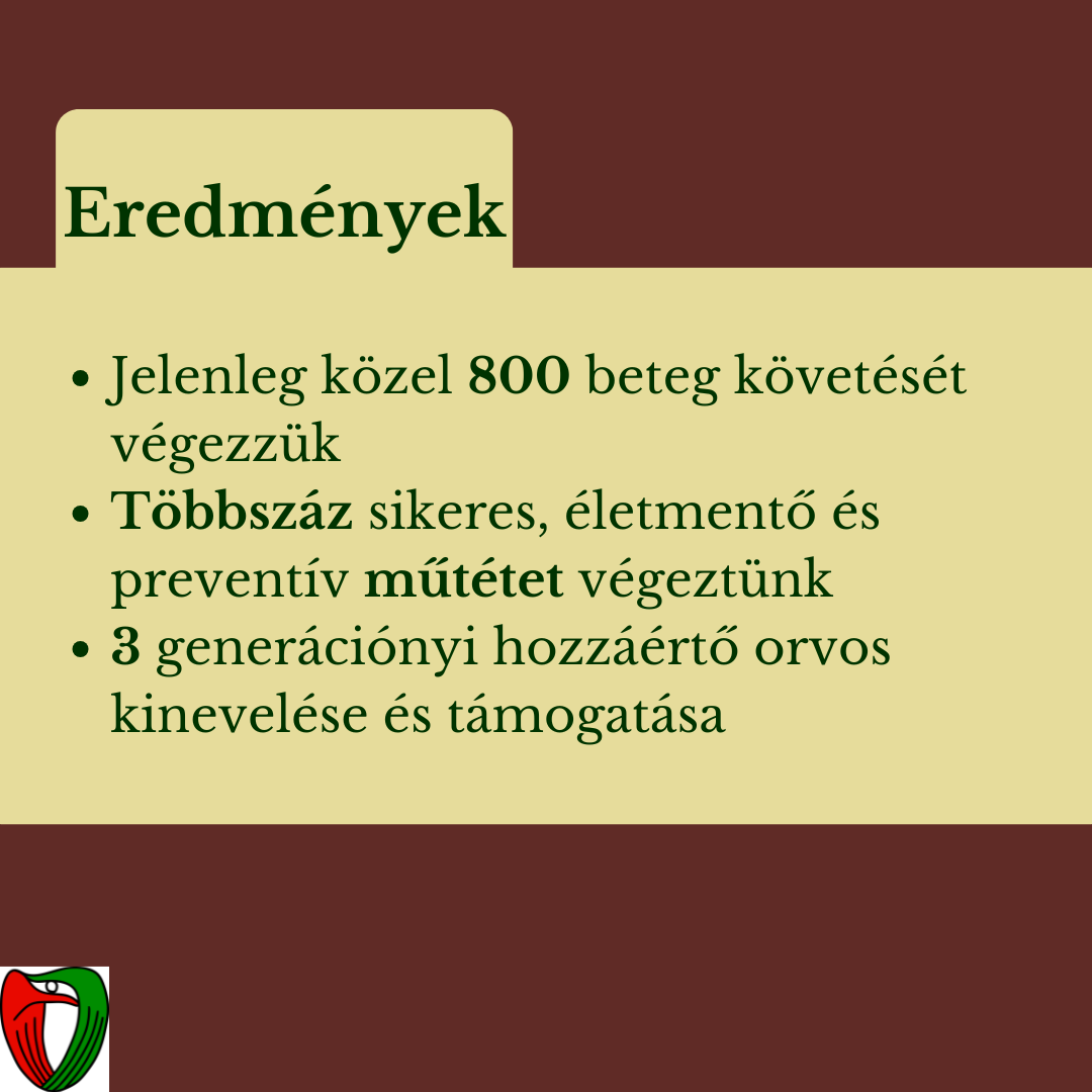  Az alaptvny emellett rszt vesz a Marfan-szindrmval kapcsolatos kutatsokban, csaldfakutatsban, genetikai tesztek s hisztolgiai vizsglatok lebonyoltsban.