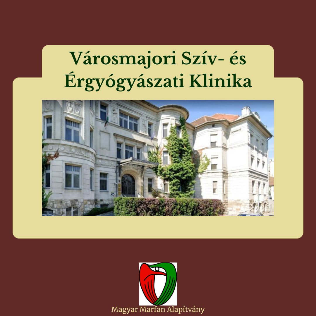 Krjk, btran keresse a Marfan Ambulancit, ha felmerl a gyan a szindrma megltre!