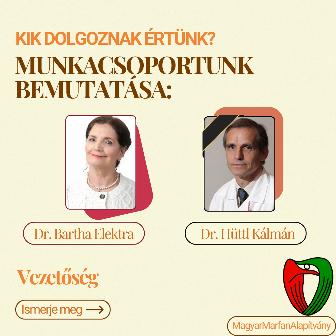 Ismerje meg a Magyar Marfan Alap�tv�ny vezet�s�gi tagjait!