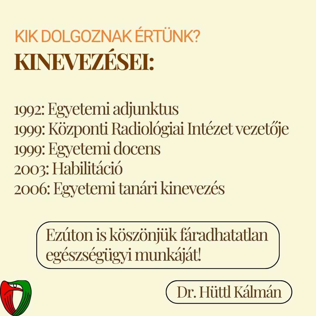 Elveszt�se bet�ltetlen hi�nyt jelent minden szervezet sz�m�ra melynek r�szese volt!
Ez�ton is k�sz�nj�k munk�j�t amit a magyar eg�szs�g�gy�rt tett!