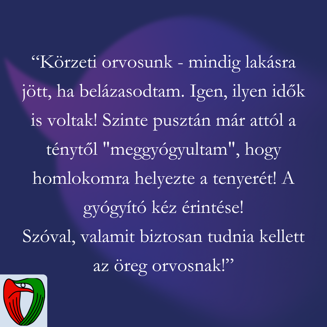 A r�vid interj�b�l kider�l, hogy Szabolcs professzor �r v�g�l mi�rt nem lett r�g�sz vagy agron�mus.