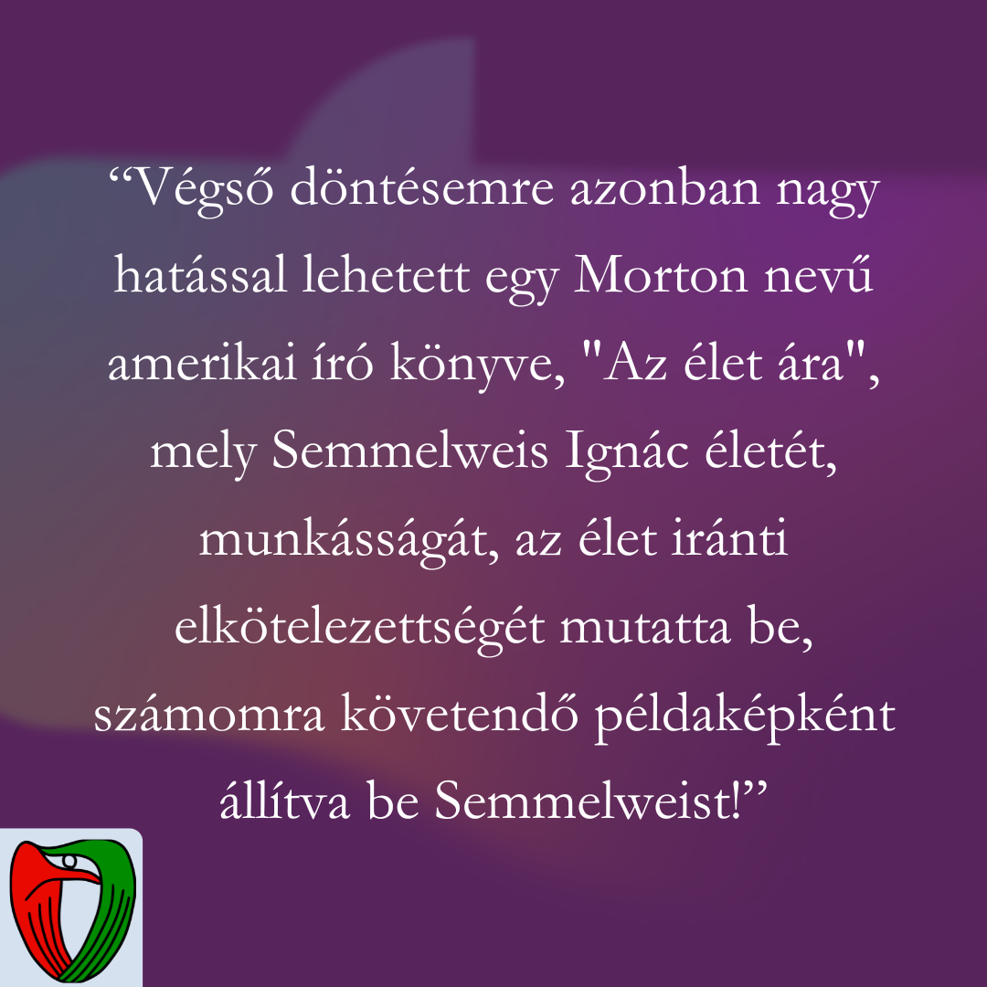 F�ny der�l arra is, hogy milyen t�nyez�k terelt�k Szabolcs professzor urat az orvosi hivat�s, �s azon bel�l is a sz�vseb�szet ir�ny�ba.